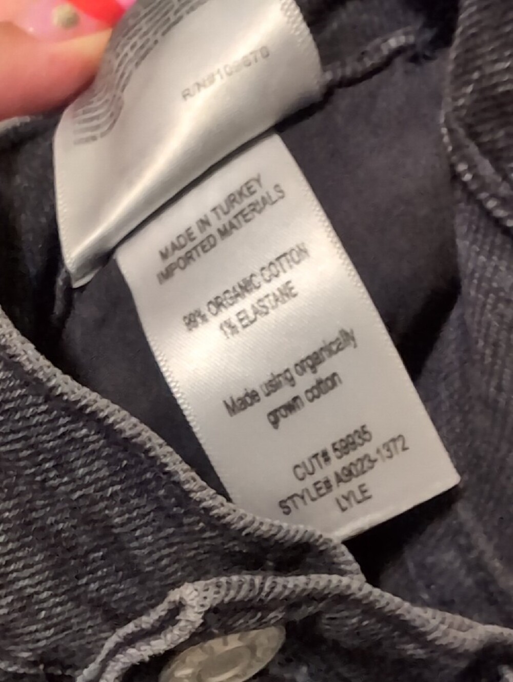 Agolde High Rise Denim - Picture 5 of 5